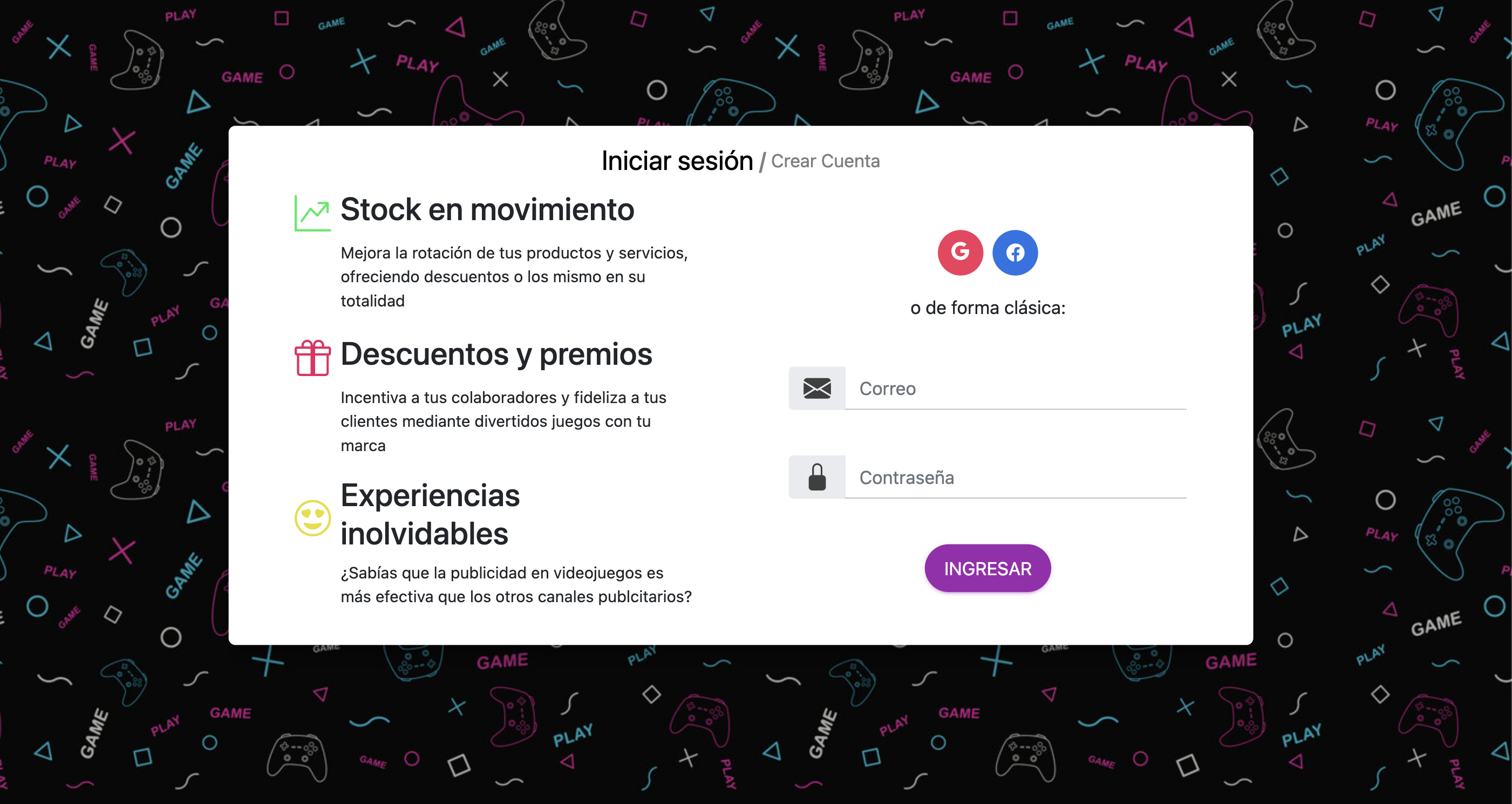 FideliGames Platform