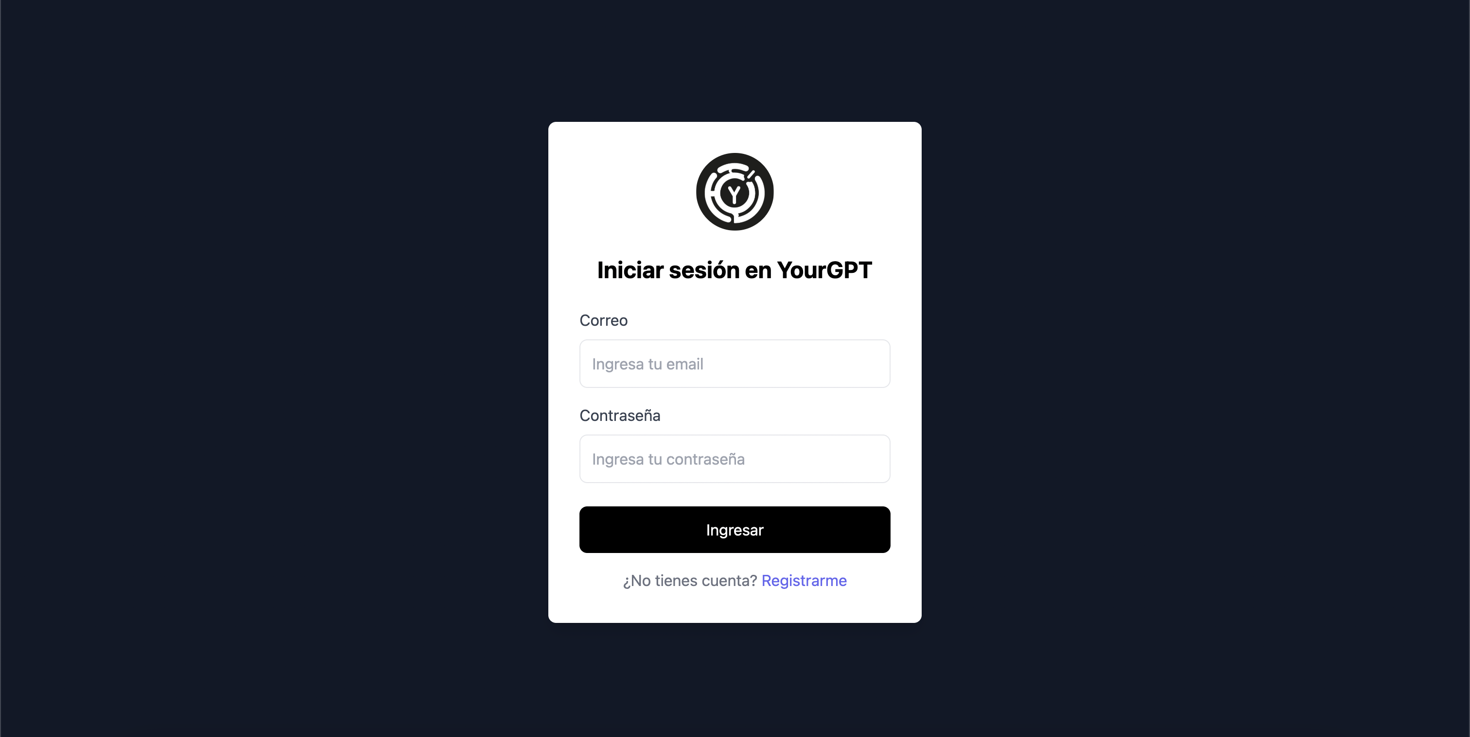 YourGPT Dashboard